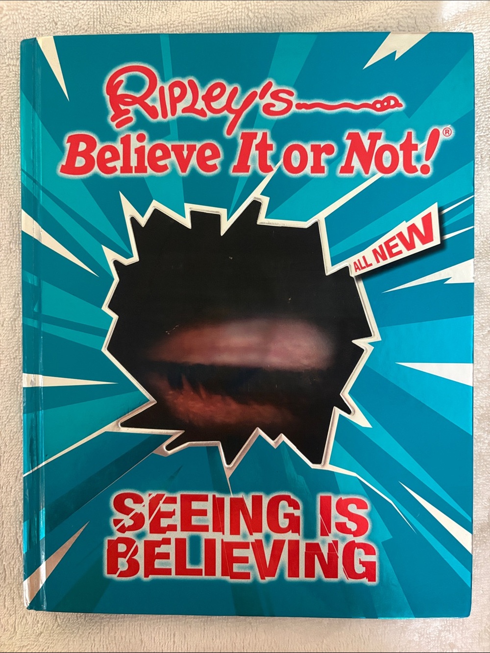 Seeing Is Believing Coffee Table Book - Teal and Red